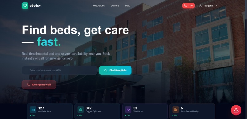 e-beds – screenshot 1