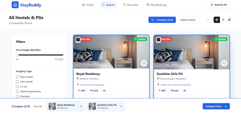 StayBuddy – screenshot 5
