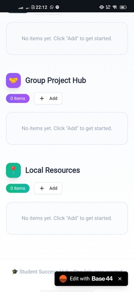 Student Success hub – screenshot 2