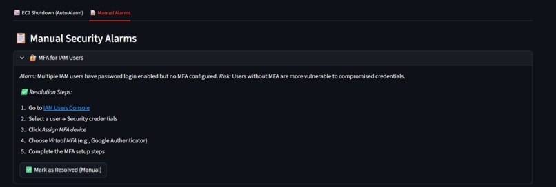 Cloudwise: AI Agents for AWS Cost & Compliance Optimization – screenshot 3