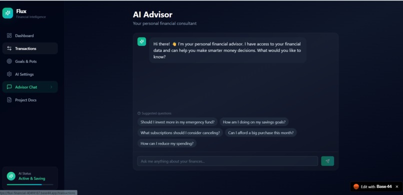 Flux Financial  – screenshot 5
