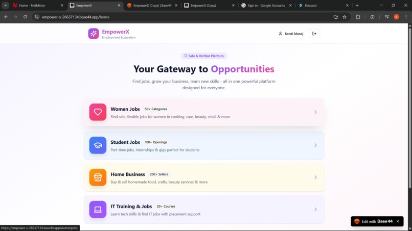 Community Impact – screenshot 1