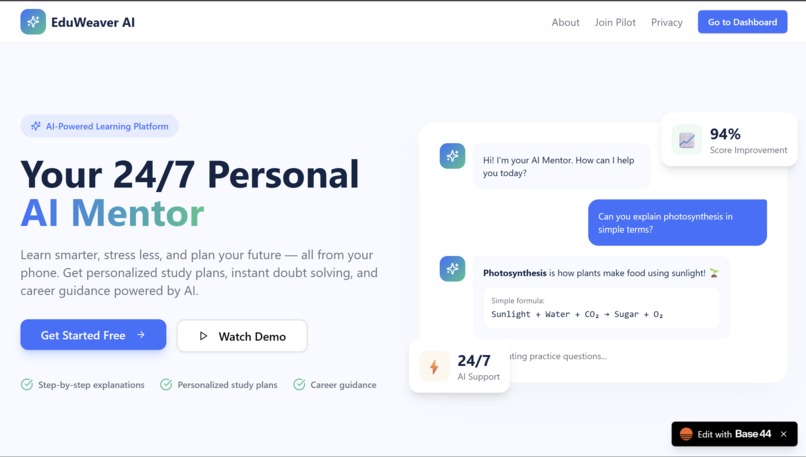 EduWeaver AI – screenshot 2