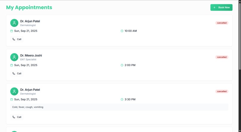 HealthMate AI  – screenshot 1