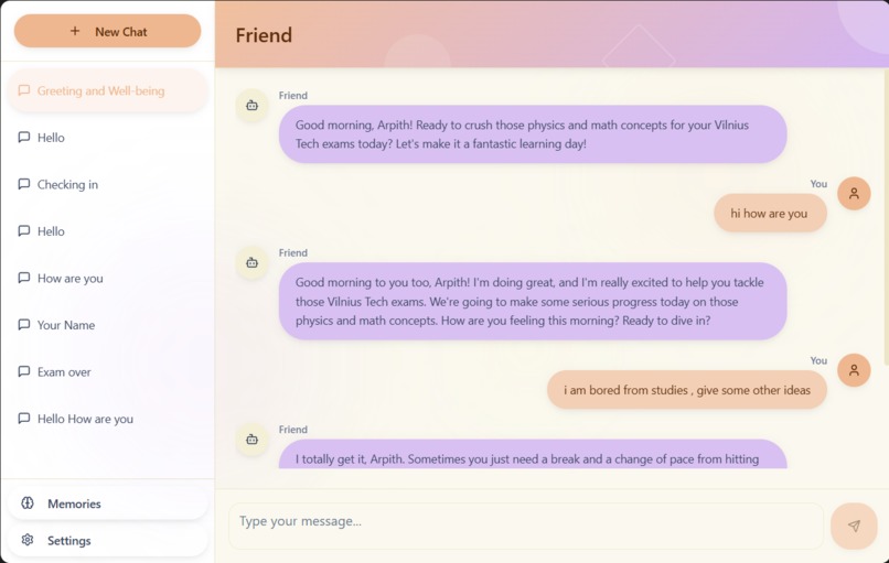 Friend – screenshot 4
