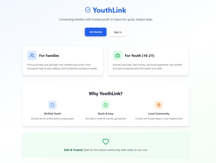YouthLink – screenshot 1
