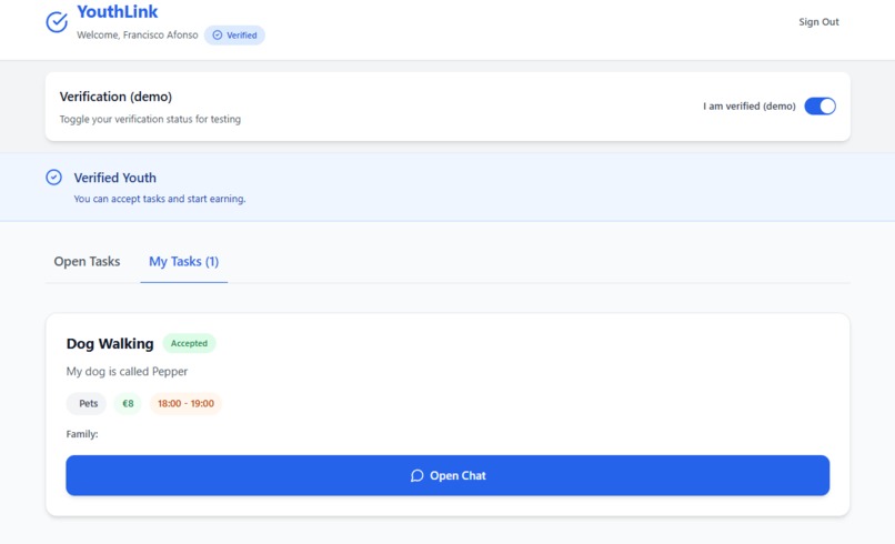 YouthLink – screenshot 10
