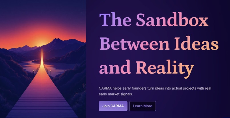 CARMA – screenshot 1