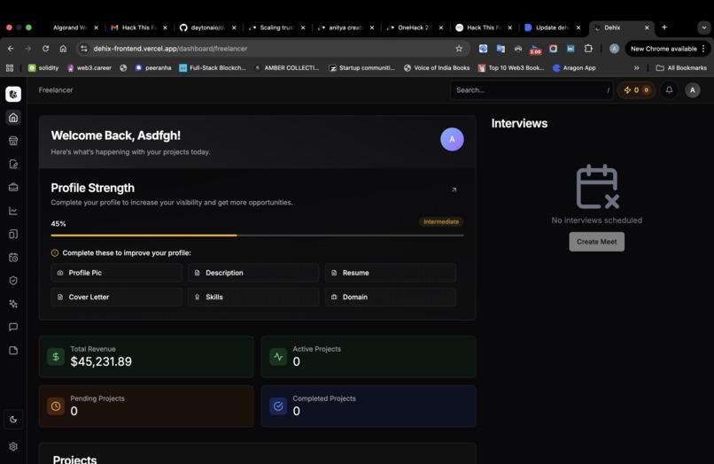 dehix – screenshot 1