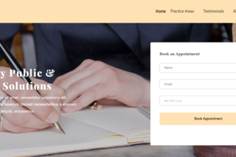 Lawyer website