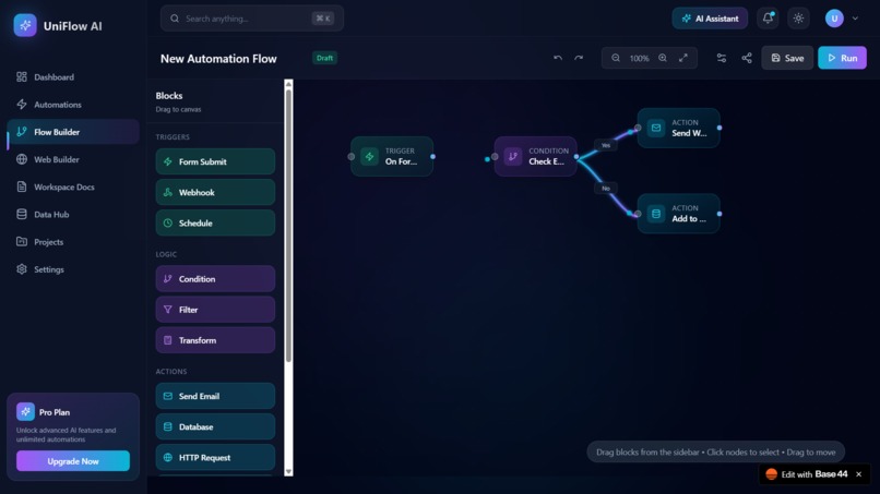 UniFlow AI – screenshot 2