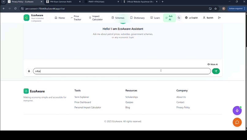 EcoAware-ReaLitics  – screenshot 4