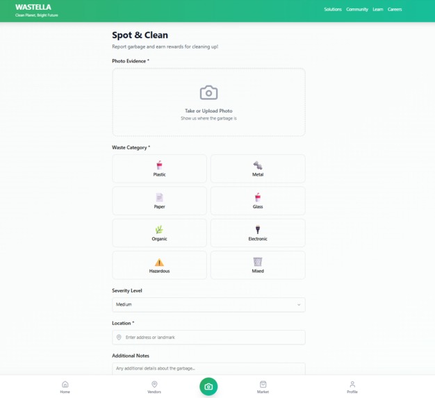 Wastella - A futuristic, friendly waste assistant – screenshot 2