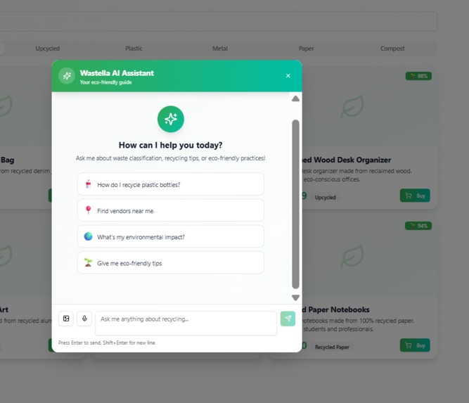 Wastella - A futuristic, friendly waste assistant – screenshot 4