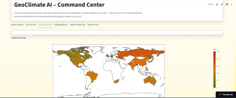 GeoClimate AI – Command Center – screenshot 4