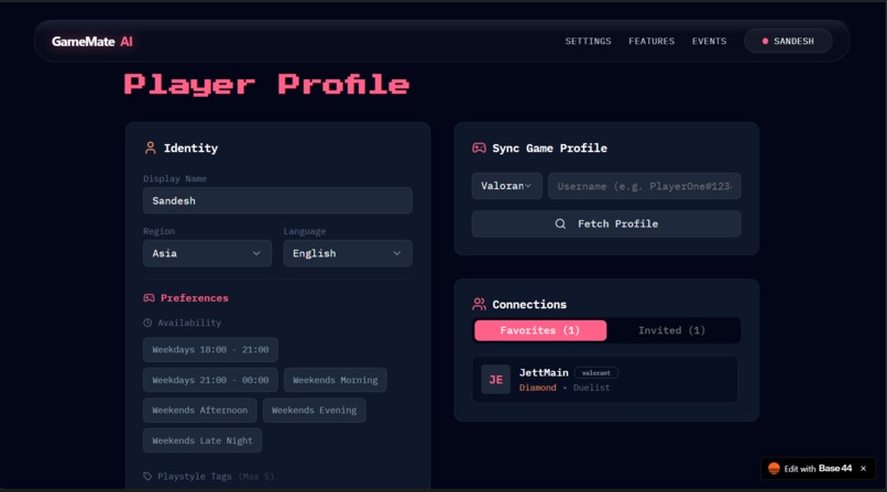 GameMate – screenshot 2
