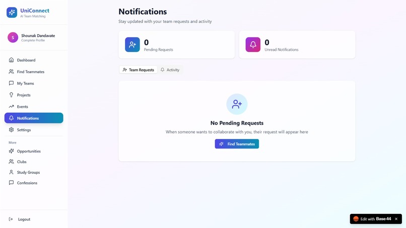 UniConnect – screenshot 4