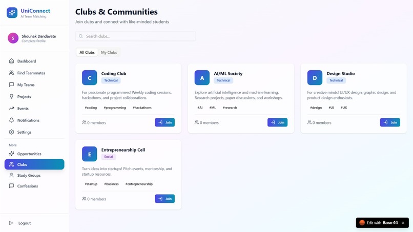UniConnect – screenshot 5