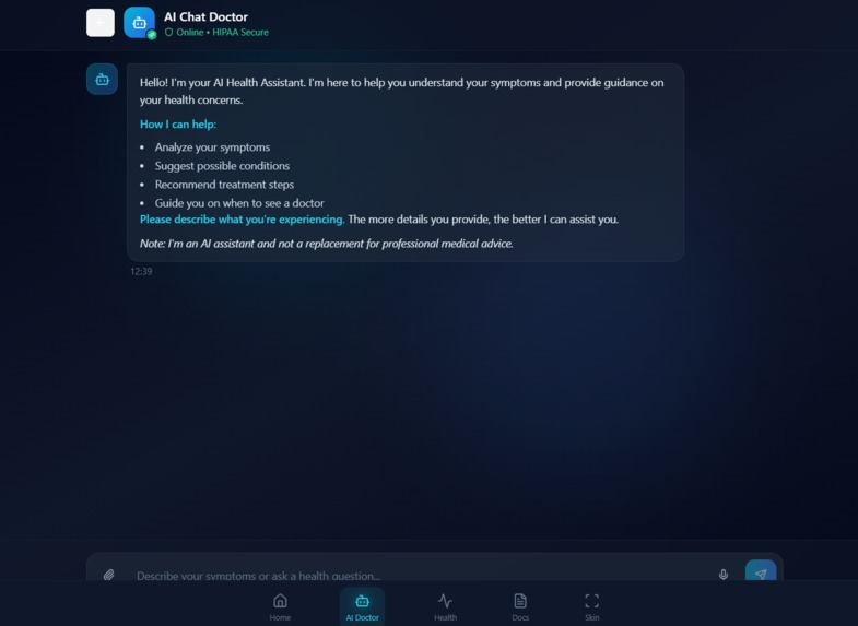 Aura-health – screenshot 2