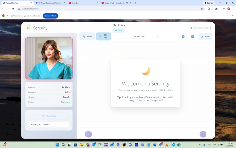 Serenity – screenshot 2