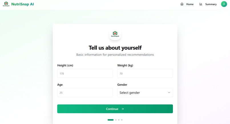 NutriSnap – screenshot 2