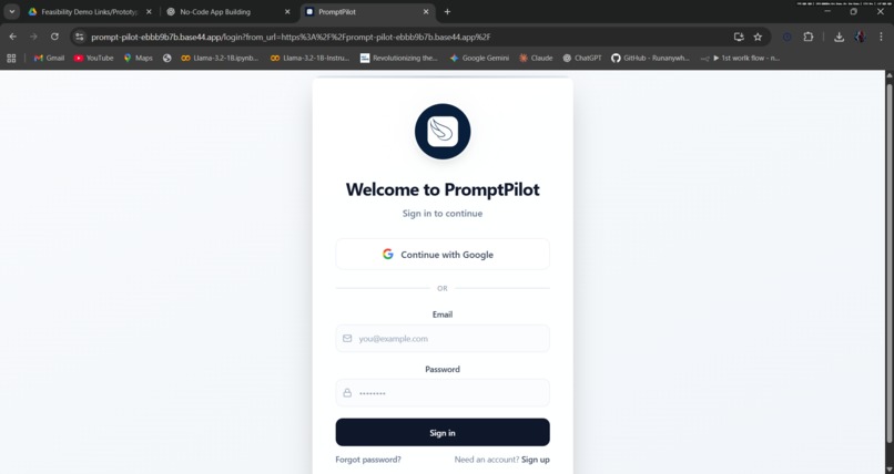 Prompt Pilot – screenshot 2