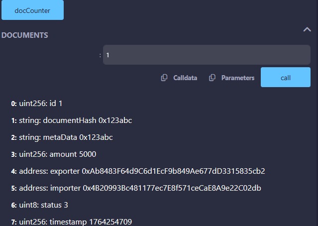 TrustTrade Ledger – screenshot 2