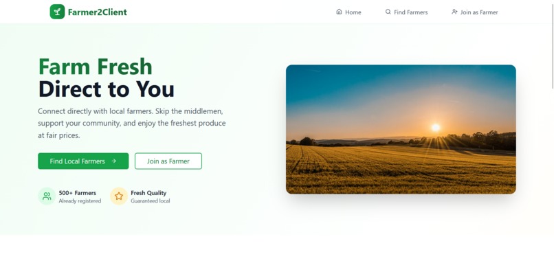 Farmer2Client – screenshot 3