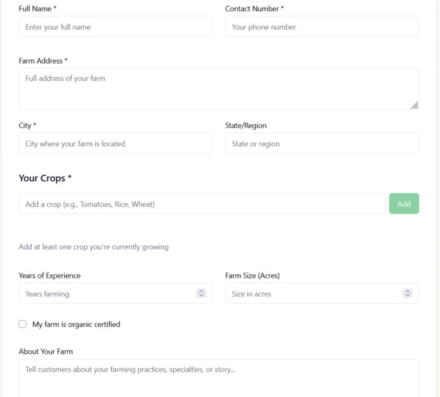 Farmer2Client – screenshot 4
