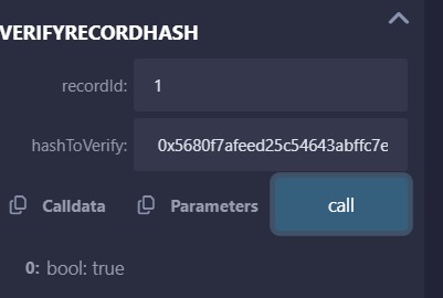 Electronic Health Record Management using Blockchain – screenshot 6