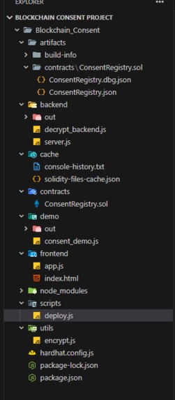 Hashproof Health Consent – screenshot 3