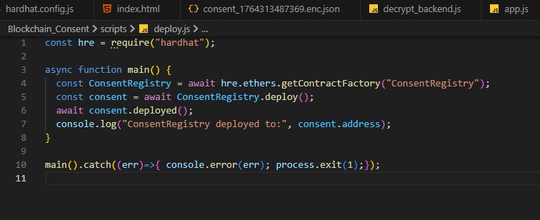 Hashproof Health Consent – screenshot 7