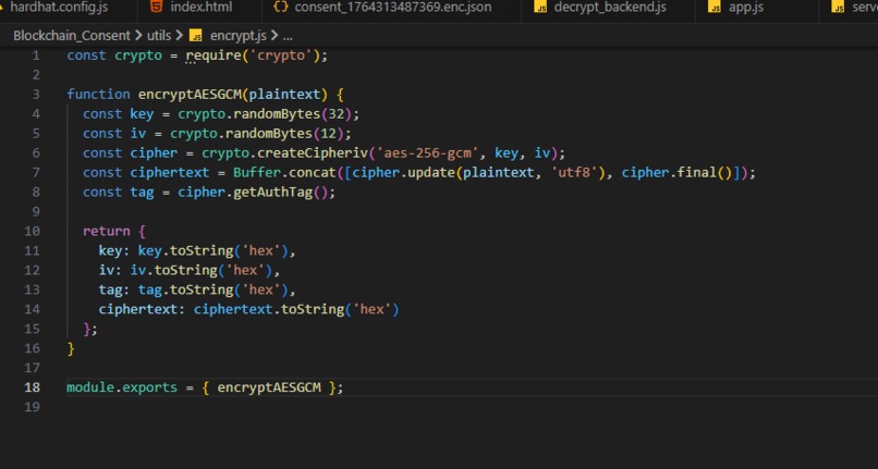 Hashproof Health Consent – screenshot 8