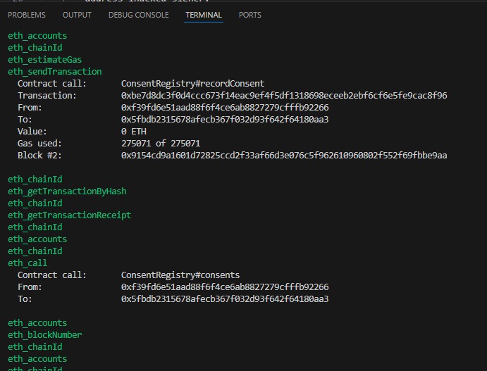 Hashproof Health Consent – screenshot 9