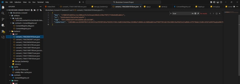 Hashproof Health Consent – screenshot 13