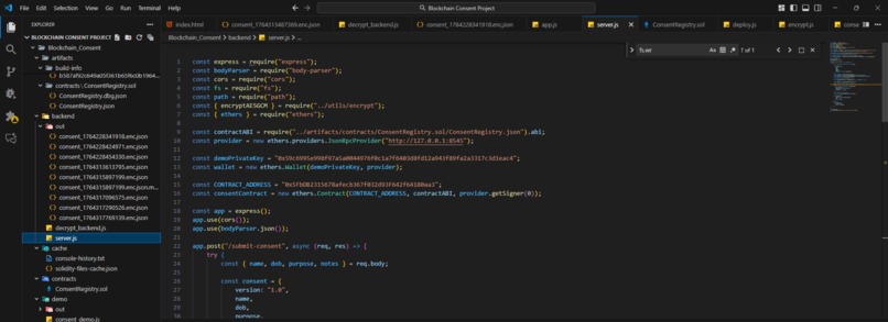 Hashproof Health Consent – screenshot 14