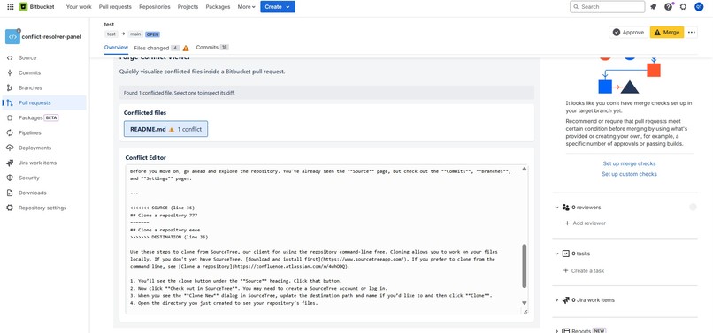 Forge Conflict Viewer – screenshot 1