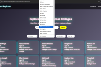 Student Explorer