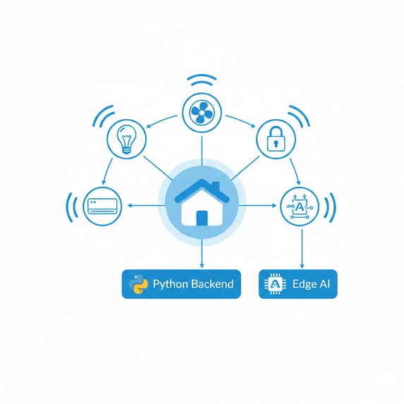 Smart Home Automation Using Python & ARM Edge AI – screenshot 1