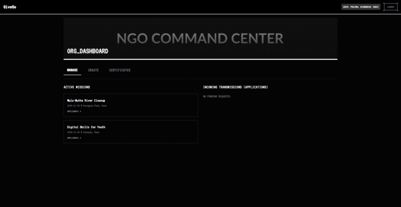 GiveGo – screenshot 7
