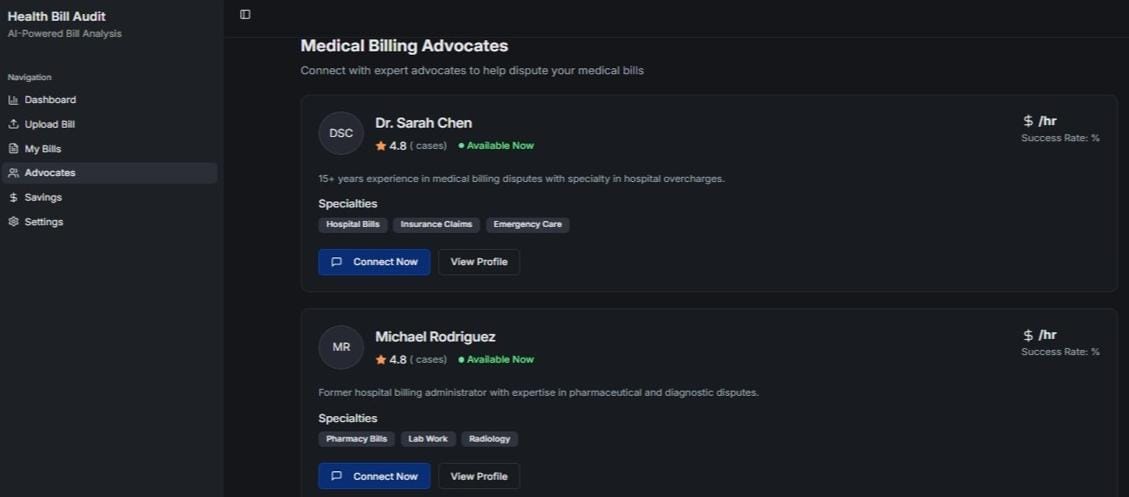 Health Billing dispute Aggregator | Devpost