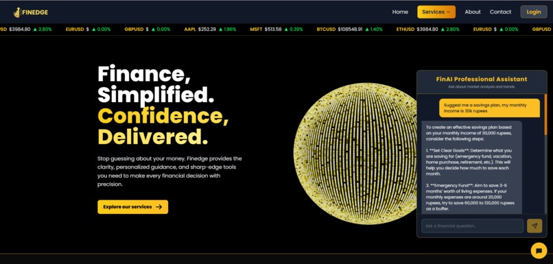 FINEDGE – screenshot 2