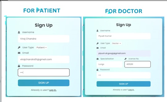 Electronic Health Record Using Blockchain – screenshot 4