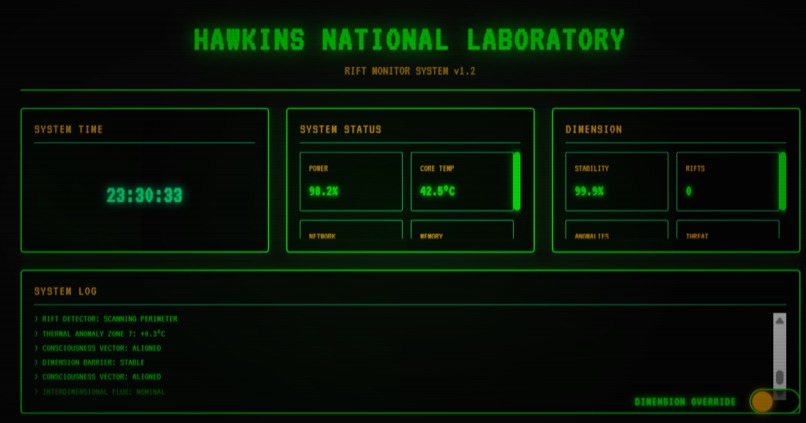 Hawkins.OS (Stranger Things) – screenshot 1