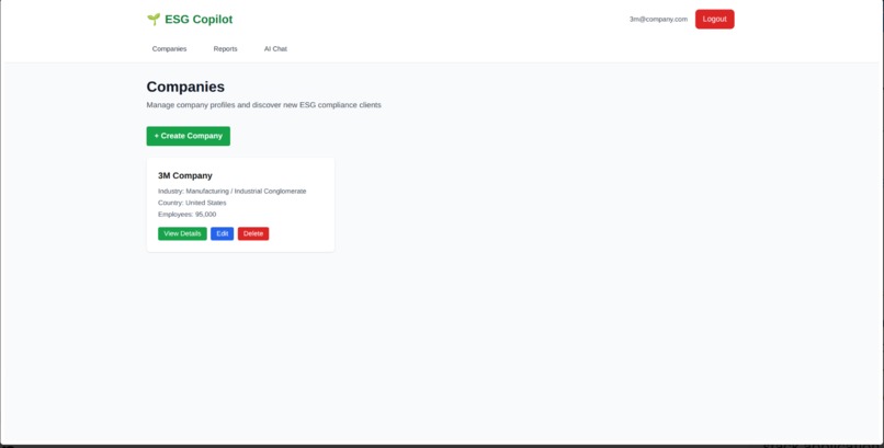 ESG Copilot – screenshot 2