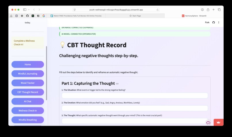 YouthWell — AI Wellness Companion – screenshot 4