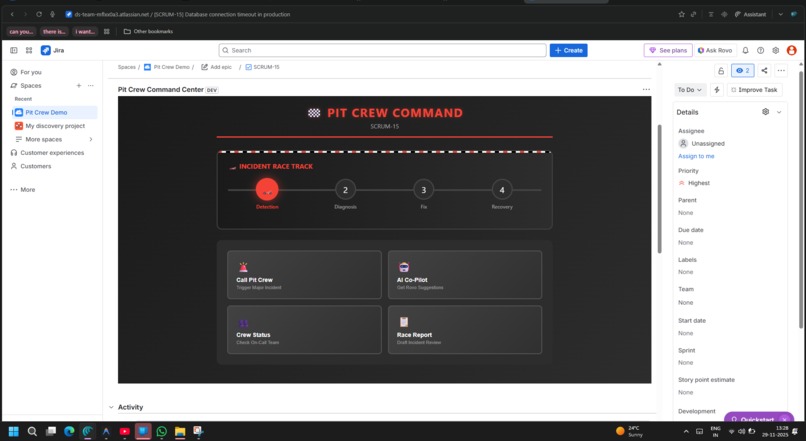 Pit Crew for Jira – screenshot 4