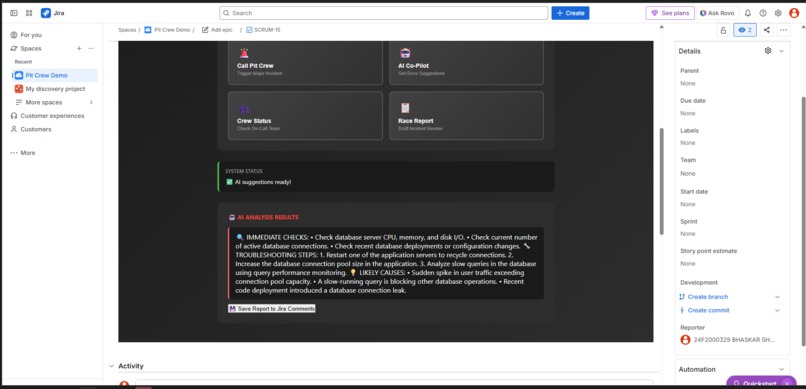 Pit Crew for Jira – screenshot 7