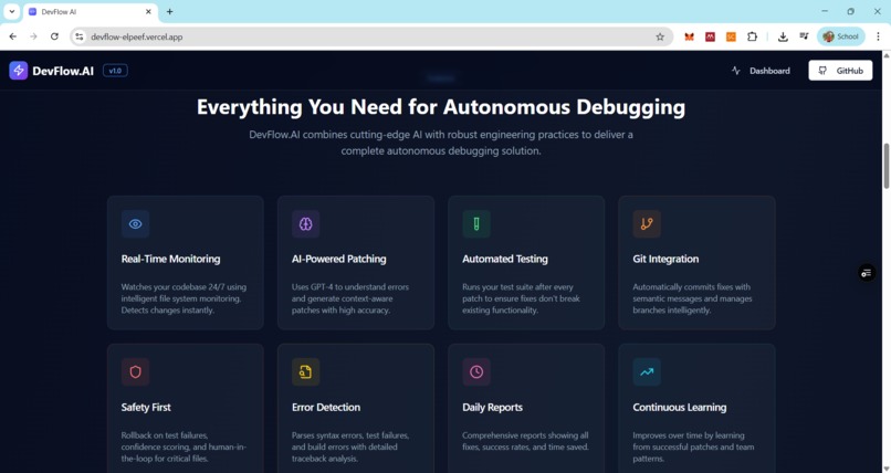 DevFlow.AI – screenshot 2