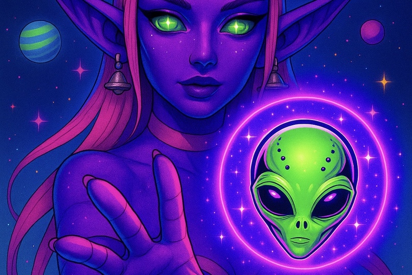 Guardian of the Psychedelic Dimension | AI Art Short Film – screenshot 3